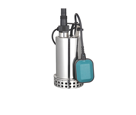 SS (inox) Para agua limpia que contenga sólidos de hasta 5 mm. Permite eliminar aguas residuales en el hogar, de lavavajillas, lavadoras, etc. Drenar pequeñas áreas inundadas, como habitaciones, sótanos y garajes. Bombeo de agua para llenado/vaciado de contenedores, estanques, tanques, etc. Para bombear agua de estanques, ríos y lagos.